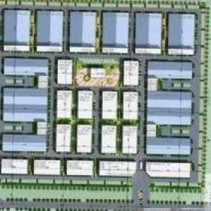 潍坊绿天使高新技术产业园出售全新钢结构厂房。